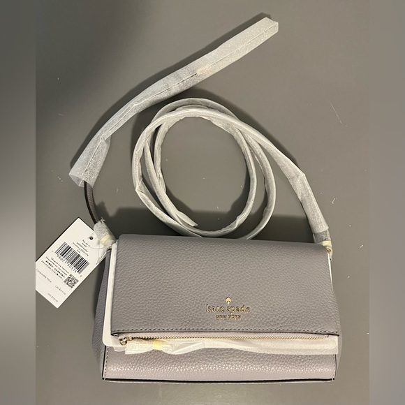 KATE SPADE Crossbody Purse Mountain Grey - Picture 2 of 14